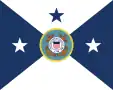 美国海岸警卫队副司令用旗