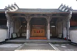 正厅西面
