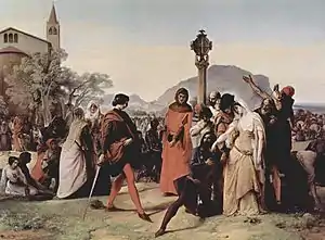 Sicilian Vespers scene 3 (1821–22)