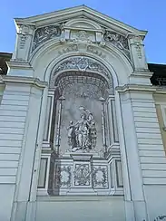 Fresque du palais Beaumont.