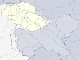 Gilgit在Gilgit Baltistan的位置