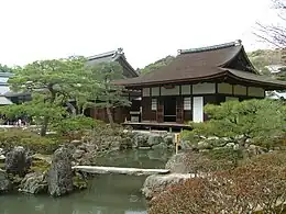 京都慈照寺雙腰格子门