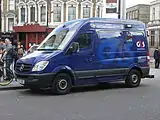 在英國的一輛G4S security van。