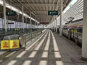 广惠城际站台