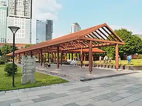 庭院模拟展示走廊