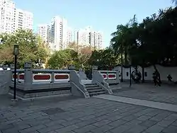香港,漢花園的蹴鞠臺