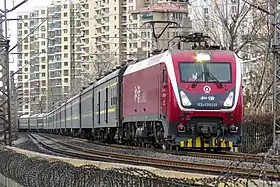 路線：京滬線列車：和谐1D型电力机车