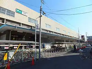 車站出入口（2016年2月）
