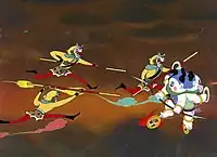 孙悟空大战哪吒