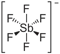 Hexafluoroantimonation