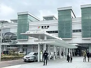 西口(福井城址口)
(2024年3月)