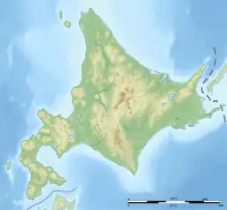 林多努普利在北海道的位置