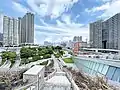 從觀景台眺望附近景觀（2021年8月）