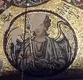 俄西俄斯羅卡斯修道院內的天使長烏列爾鑲嵌畫