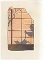 夏目漱石的《我是猫》上卷插画（1905年刊行）