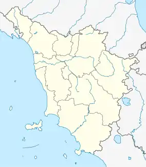 Parco Nazionale delle Foreste Casentinesi, Monte Falterona, Campigna位置图