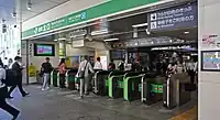 北口閘口（2019年9月）