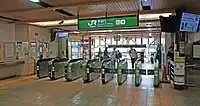 赤坂口閘口（2019年9月）