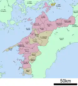 越智郡位置圖