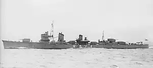 磯風號驅逐艦