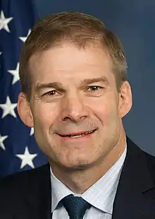 Official portrait of Representative Jim Jordan