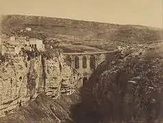埃爾坎塔拉橋（1856年），約翰·比斯利·格林 (John Beasley Greene)攝