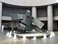 台灣雕塑大師朱銘鑄造的太極雕塑