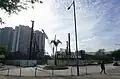 部份停車場範圍收回以進行地基工程（2016年12月）