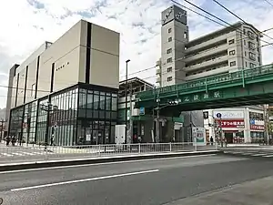 環七通側站舍（2018年11月11日攝）