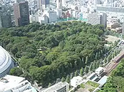 小石川後樂園全景