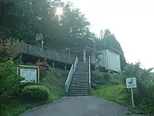 地震前站房(2007年6月)