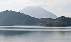 池田湖與開聞岳（薩摩富士）