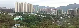 富泰邨西面全貌與附近屋苑（2013年5月）