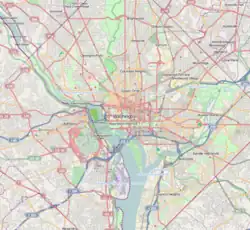 圣墓山方济各会修道院在District of Columbia的位置