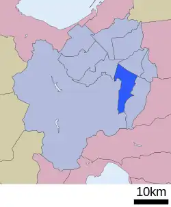 豐平區在北海道的位置