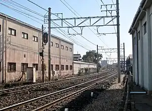 車站遺址附近