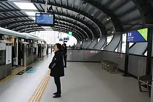 馬會站月臺