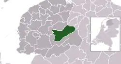 Location of Opsterland