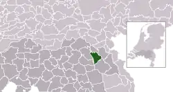 Location of Mill en Sint Hubert