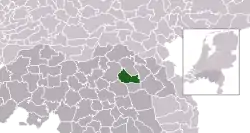 Location of Uden