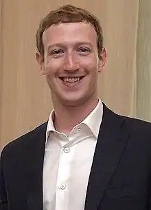 ▲10 – 马克·扎克伯格 Facebook創始人