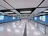 荃灣綫轉乘行人隧道（2021年6月）