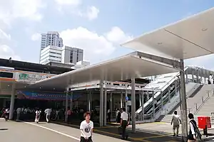 站舍北口（2012年7月28日攝）