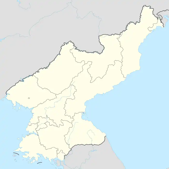 咸鏡南道在朝鲜民主主义人民共和国的位置