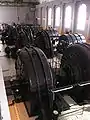 挪威Vemork（英语：）水電站內的水輪機，設計於1911年。