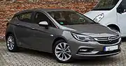 2016年 Opel/Vauxhall(雙生車) Astra
