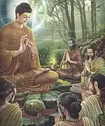 釋迦牟尼佛初轉法輪圖