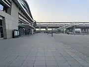 车站站房及上层站台