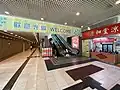 寶田商場地下有多個舖位空置中（2021年）