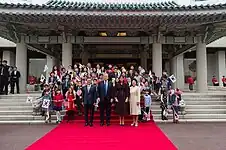 文在寅與美國總統唐納·川普 (2017年)